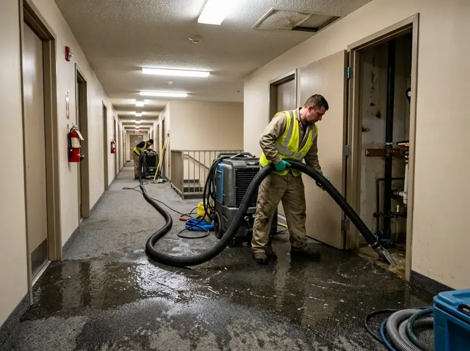 multi-unit-apartment-hallway-f-005 — frequently asked questions, Emergency Burst Pipe Water Extraction & Removal in Immokale…